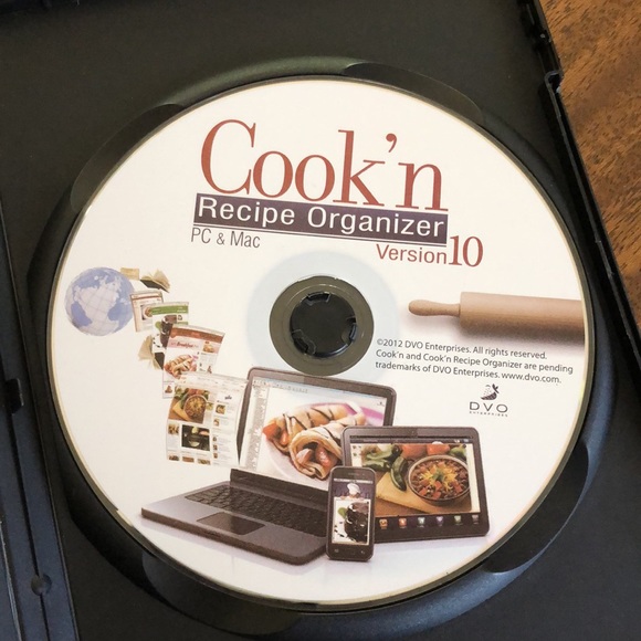 Cook “n recipe organizer for PC& Mac version 10 DVD - Picture 10 of 12